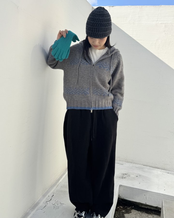 Theres - Korean Women Fashion - #momslook - Hooded Jacket - 3