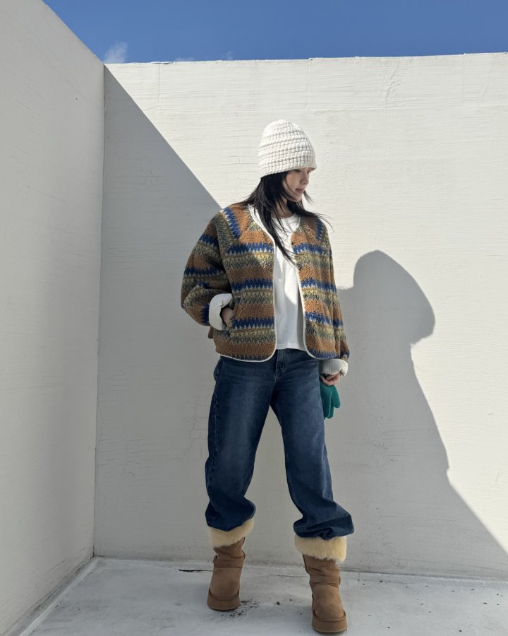 Theres - Korean Women Fashion - #momslook - Ethnic Reversible Jacket - 10