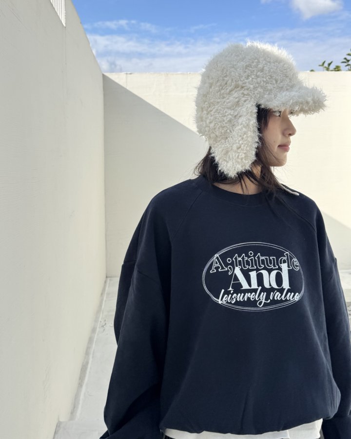 Theres - Korean Women Fashion - #momslook - And Fleece Sweatshirt - 7