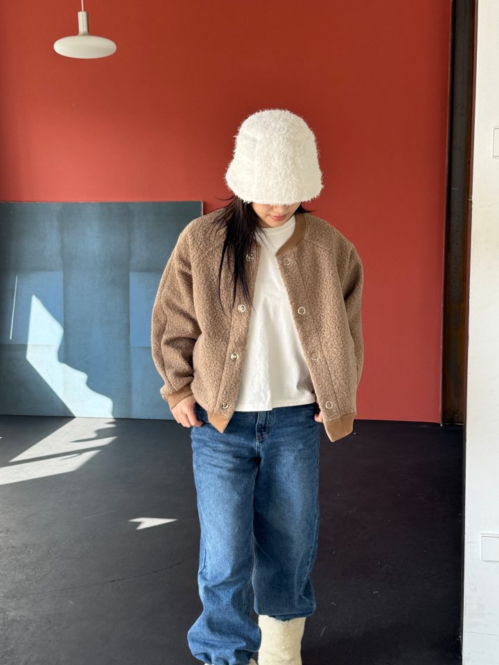 Theres - Korean Women Fashion - #momslook - Poodle Cardigan - 6