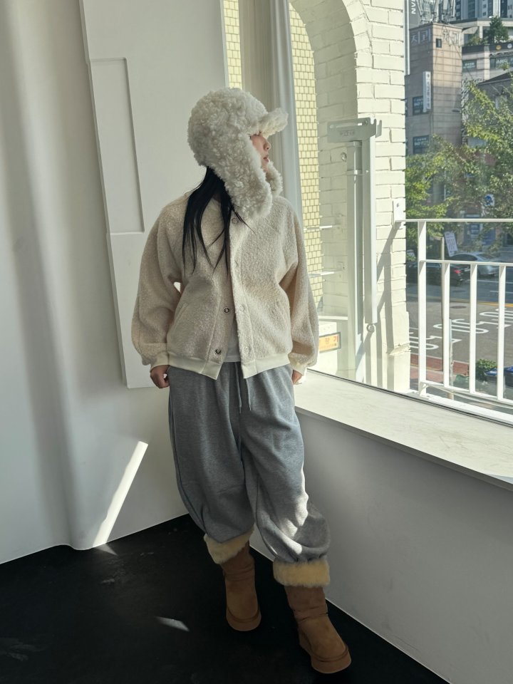 Theres - Korean Women Fashion - #vintagekidsstyle - Poodle Cardigan - 11