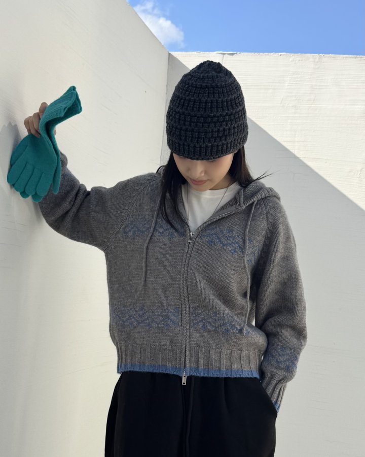Theres - Korean Women Fashion - #womensfashion - Hooded Jacket - 2