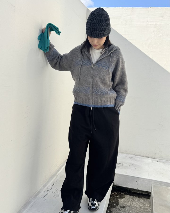 Theres - Korean Women Fashion - #womensfashion - Hooded Jacket - 6