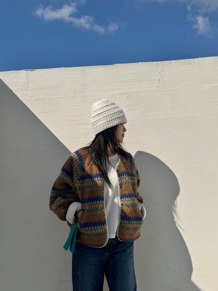 Theres - Korean Women Fashion - #womensfashion - Ethnic Reversible Jacket - 9