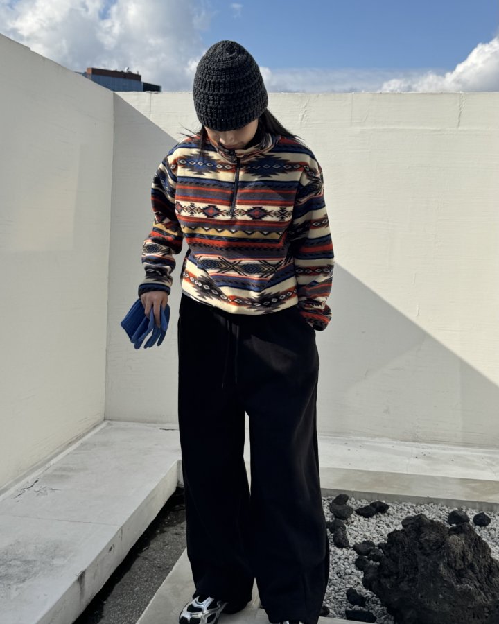 Theres - Korean Women Fashion - #womensfashion - Kubera Half Zip Tee - 7