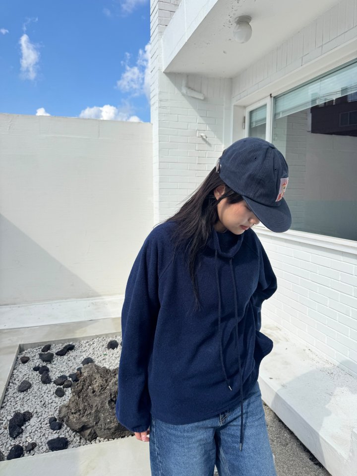 Theres - Korean Women Fashion - #momslook - Terry Turtleneck Tee - 4