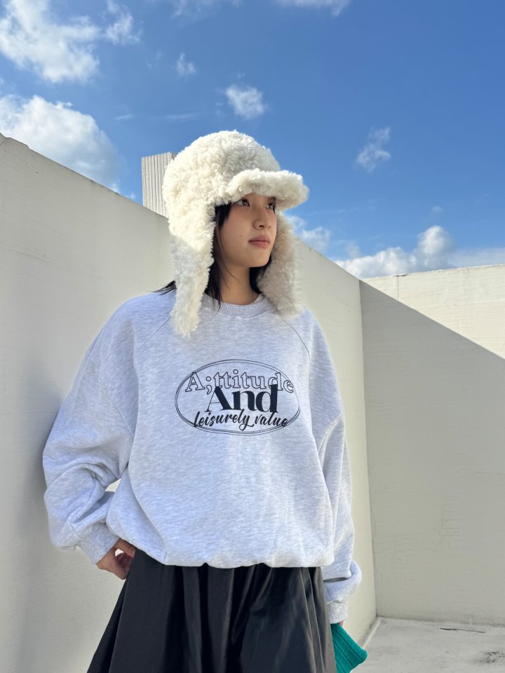 Theres - Korean Women Fashion - #womensfashion - And Fleece Sweatshirt - 10