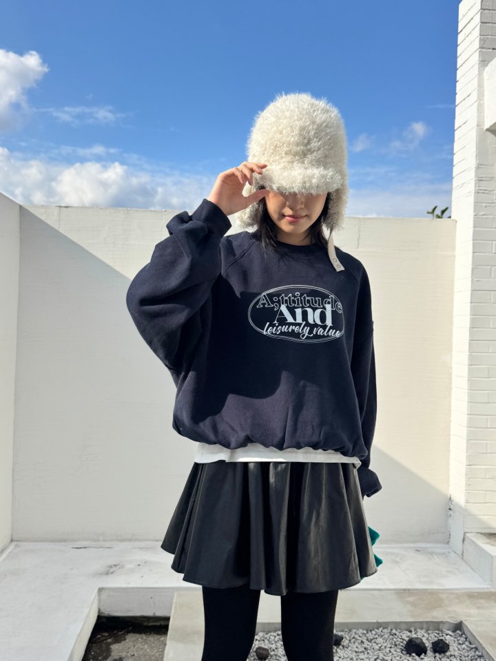 Theres - Korean Women Fashion - #womensfashion - And Fleece Sweatshirt - 6