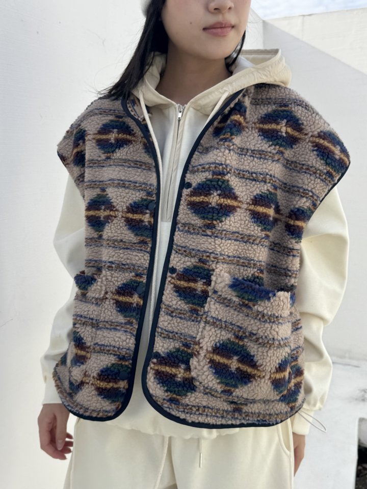 Theres - Korean Women Fashion - #womensfashion - Camp Vest - 3