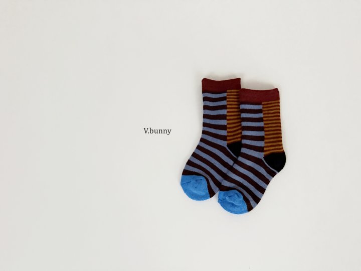 V Bunny - Korean Children Fashion - #Kfashion4kids - Leo Socks Set - 9