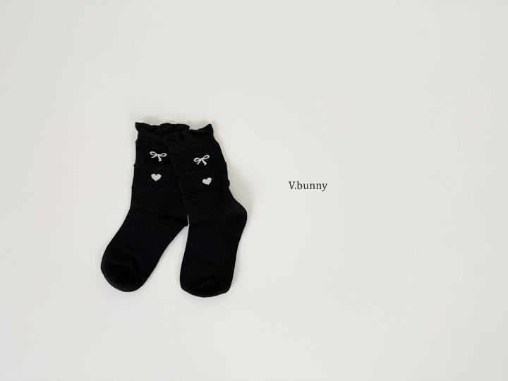 V Bunny - Korean Children Fashion - #Kfashion4kids - Heart Socks Set - 9