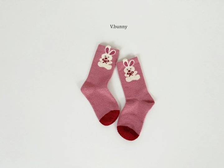 V Bunny - Korean Children Fashion - #Kfashion4kids - Bunny Socks Set - 6