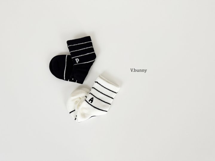 V Bunny - Korean Children Fashion - #Kfashion4kids - NBP Socks Set - 5