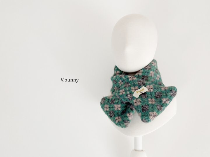 V Bunny - Korean Children Fashion - #Kfashion4kids - Argyle Muffler - 8