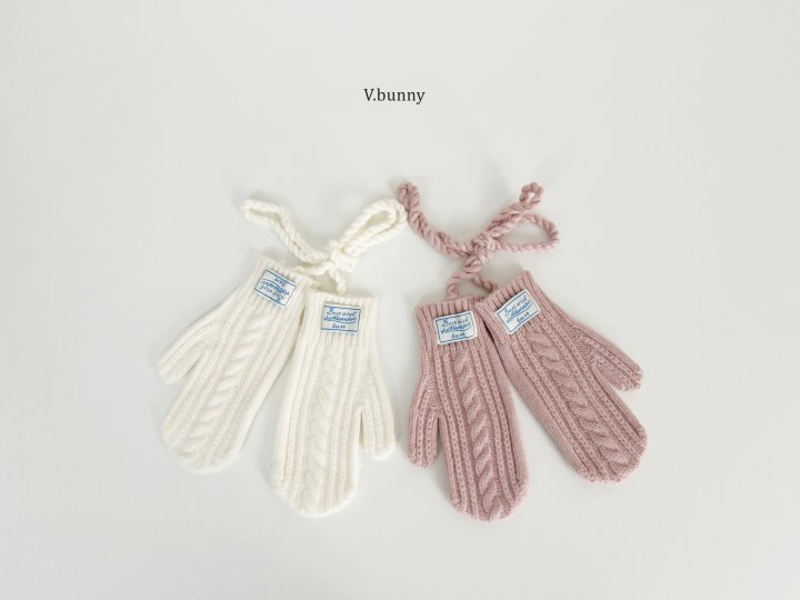V Bunny - Korean Children Fashion - #Kfashion4kids - Rope Mittens - 5