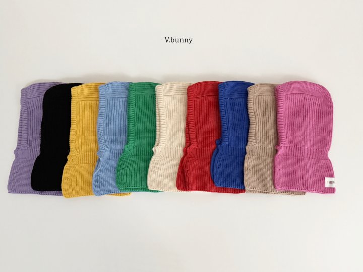 V Bunny - Korean Children Fashion - #Kfashion4kids - Rainbow Beret