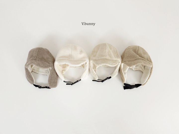 V Bunny - Korean Children Fashion - #Kfashion4kids - Fleece Earflap Cap - 3