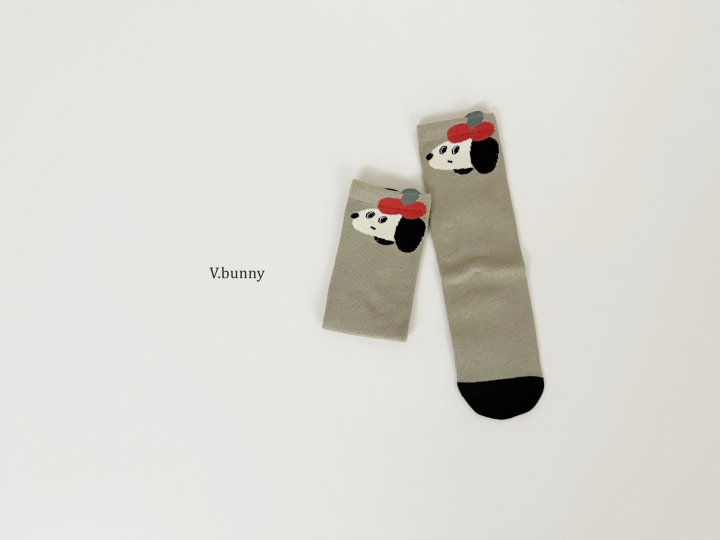 V Bunny - Korean Children Fashion - #childofig - Apple Cap Socks Set - 5