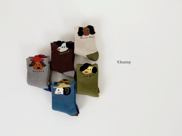 V Bunny - Korean Children Fashion - #childofig - Opus Socks Set - 3