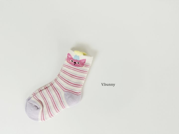 V Bunny - Korean Children Fashion - #childofig - Dago Socks Set - 9