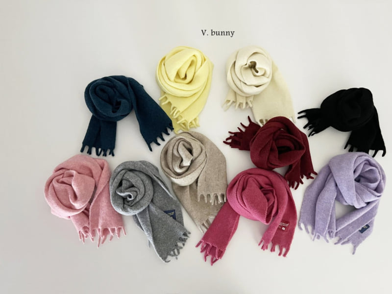 V Bunny - Korean Children Fashion - #childofig - Tassel Muffler - 12