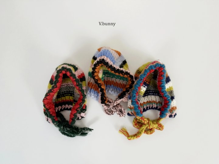 V Bunny - Korean Children Fashion - #stylishchildhood - Rainbow Hat - 4