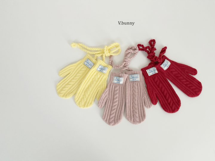 V Bunny - Korean Children Fashion - #childofig - Rope Mittens - 11