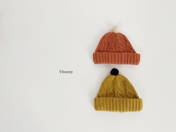 V Bunny - Korean Children Fashion - #childofig - Pom Pom Beanie - 5