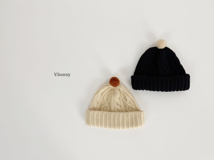 V Bunny - Korean Children Fashion - #childofig - Pom Pom Beanie - 6