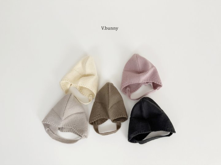 V Bunny - Korean Children Fashion - #prettylittlegirls - Mini Bonnet Hat - 4