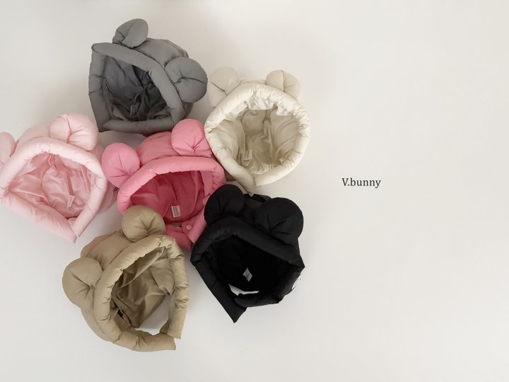 V Bunny - Korean Children Fashion - #childofig - Teddy Padding Hat - 2