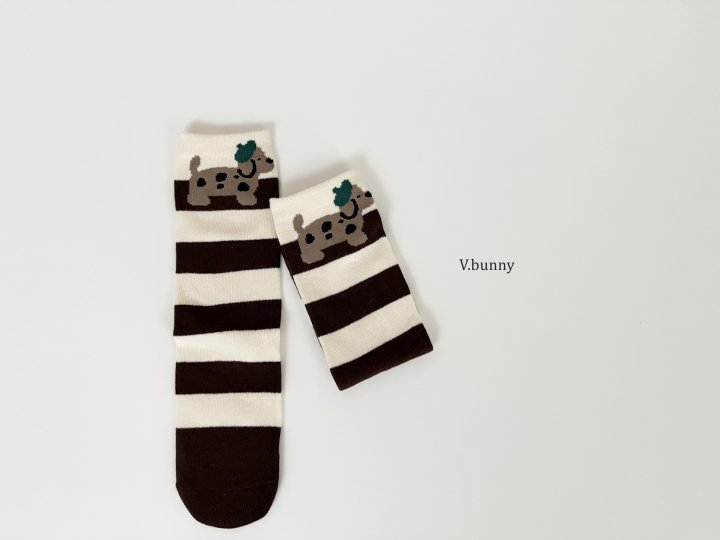 V Bunny - Korean Children Fashion - #childrensboutique - Dormi Socks Set - 8