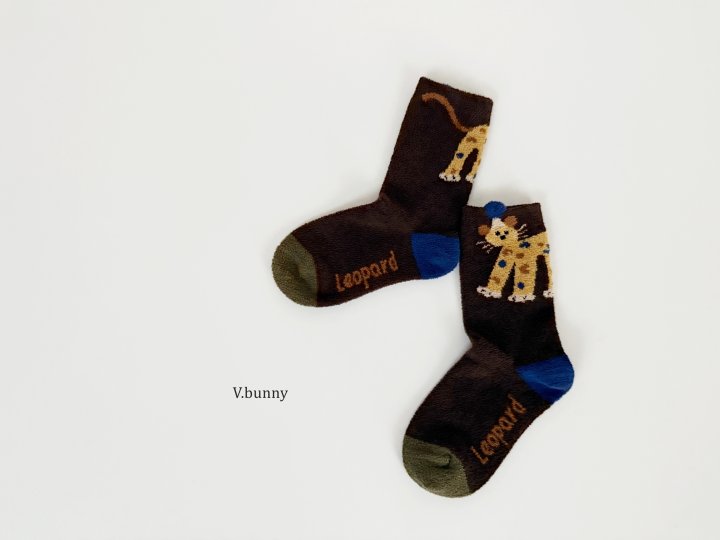 V Bunny - Korean Children Fashion - #childrensboutique - Coach Socks Set - 5