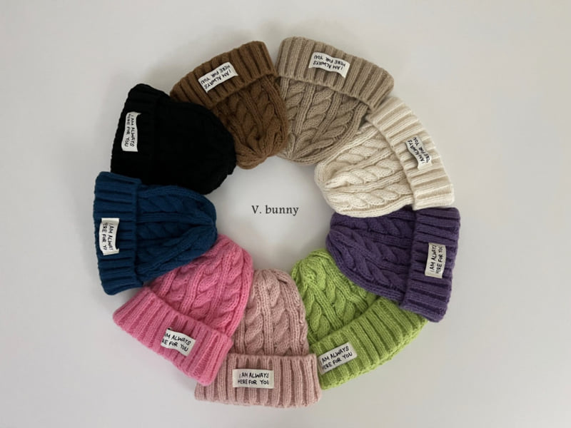 V Bunny - Korean Children Fashion - #childrensboutique - Cable Knit Beanie - 10