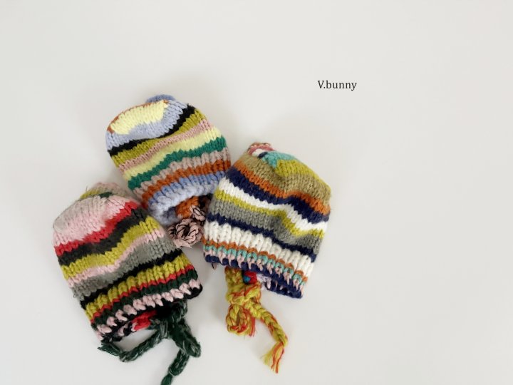 V Bunny - Korean Children Fashion - #childrensboutique - Rainbow Hat - 5