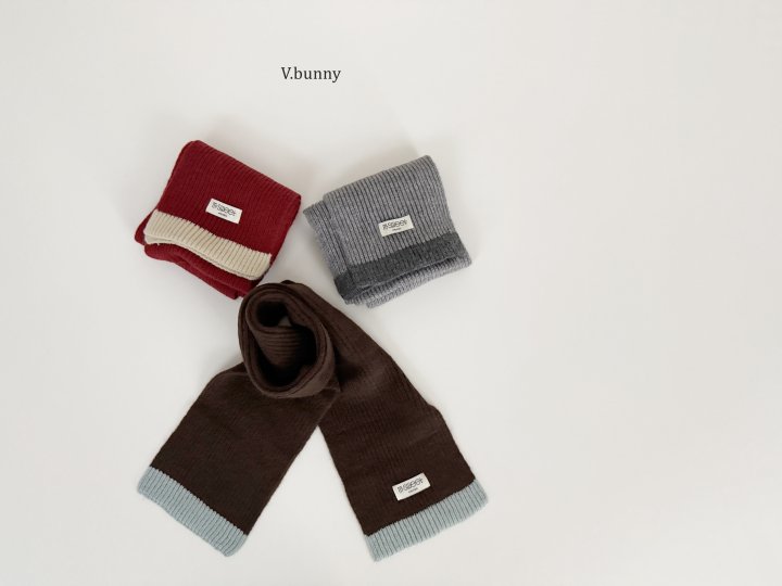 V Bunny - Korean Children Fashion - #childrensboutique - Lora Muffler - 5
