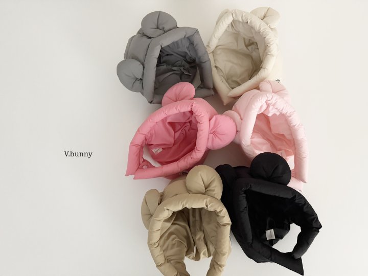 V Bunny - Korean Children Fashion - #childrensboutique - Teddy Padding Hat - 3