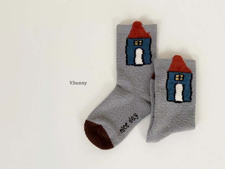 V Bunny - Korean Children Fashion - #designkidswear - Spaceship Socks Set - 5