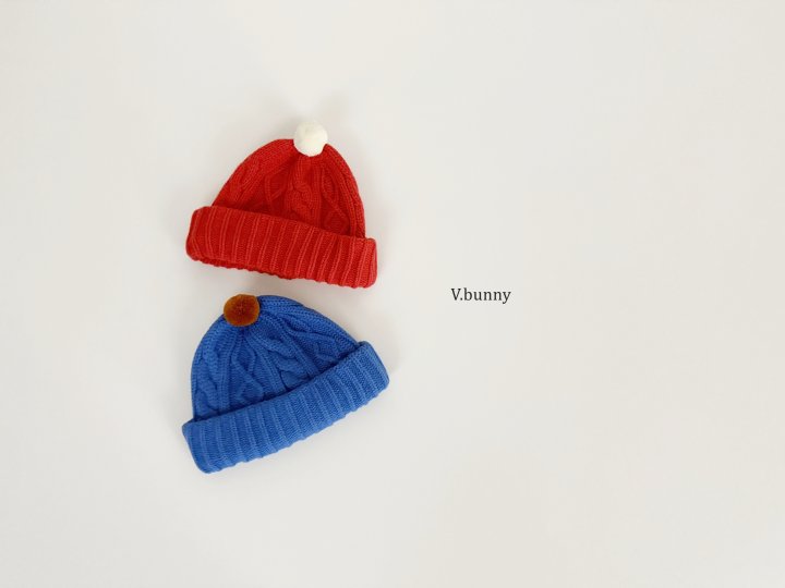 V Bunny - Korean Children Fashion - #designkidswear - Pom Pom Beanie - 8