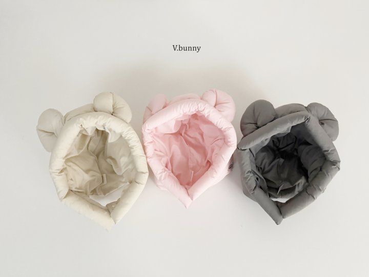 V Bunny - Korean Children Fashion - #childrensboutique - Teddy Padding Hat - 4