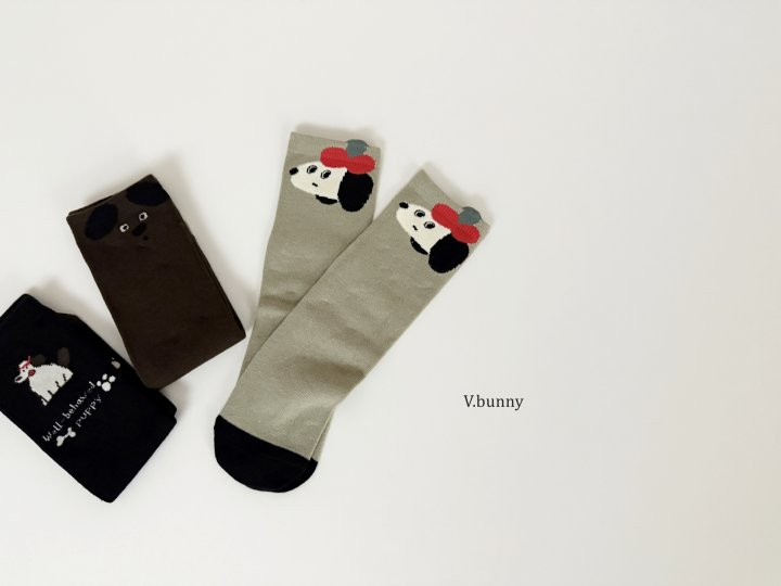 V Bunny - Korean Children Fashion - #discoveringself - Apple Cap Socks Set - 8