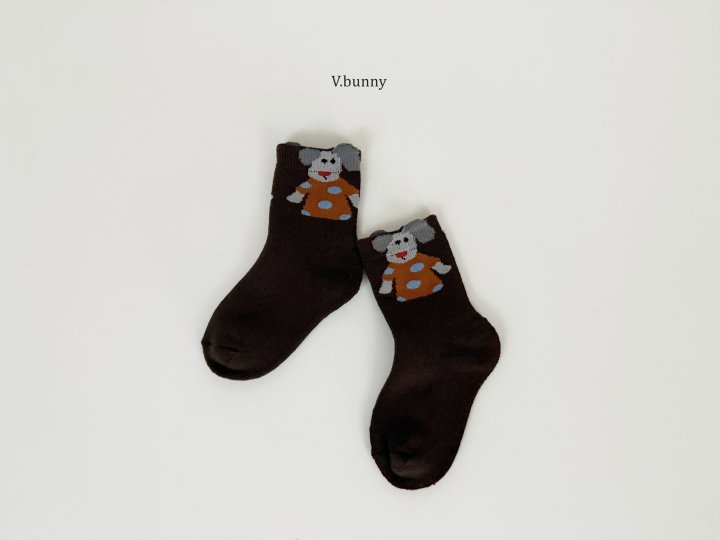 V Bunny - Korean Children Fashion - #discoveringself - Pados Socks Set - 7