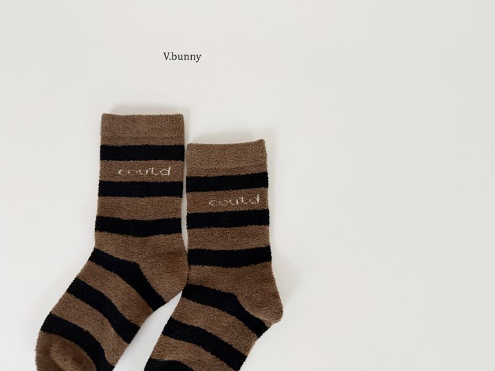 V Bunny - Korean Children Fashion - #discoveringself - Cood Socks Set - 8