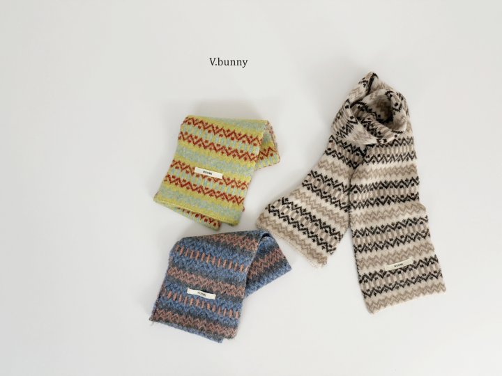 V Bunny - Korean Children Fashion - #designkidswear - Enix Muffler - 4