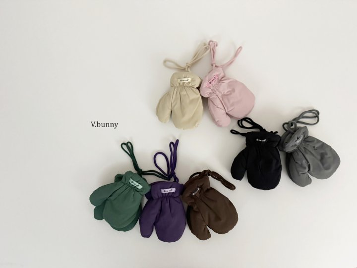 V Bunny - Korean Children Fashion - #discoveringself - B Padded Gloves - 2