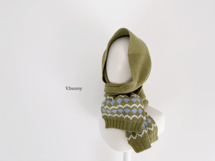 V Bunny - Korean Children Fashion - #discoveringself - Stripe Pattern Muffler - 9