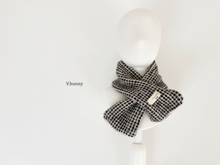 V Bunny - Korean Children Fashion - #discoveringself - Tile Muffler - 6