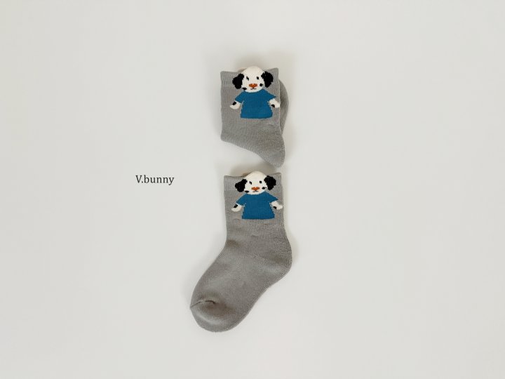 V Bunny - Korean Children Fashion - #fashionkids - Pados Socks Set - 8