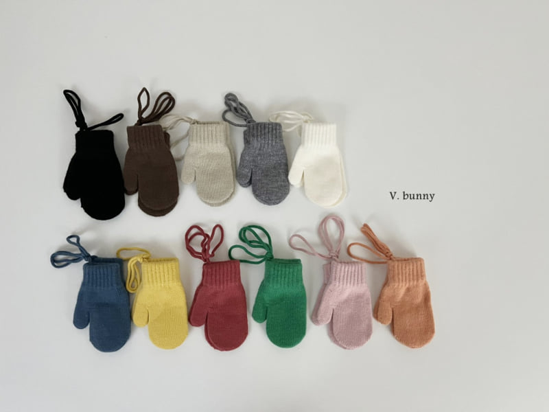 V Bunny - Korean Children Fashion - #fashionkids - Bunny Mittens