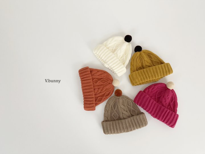 V Bunny - Korean Children Fashion - #fashionkids - Pom Pom Beanie - 10